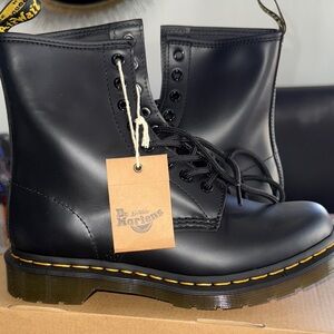 Dr. Martens Smooth Black Boots